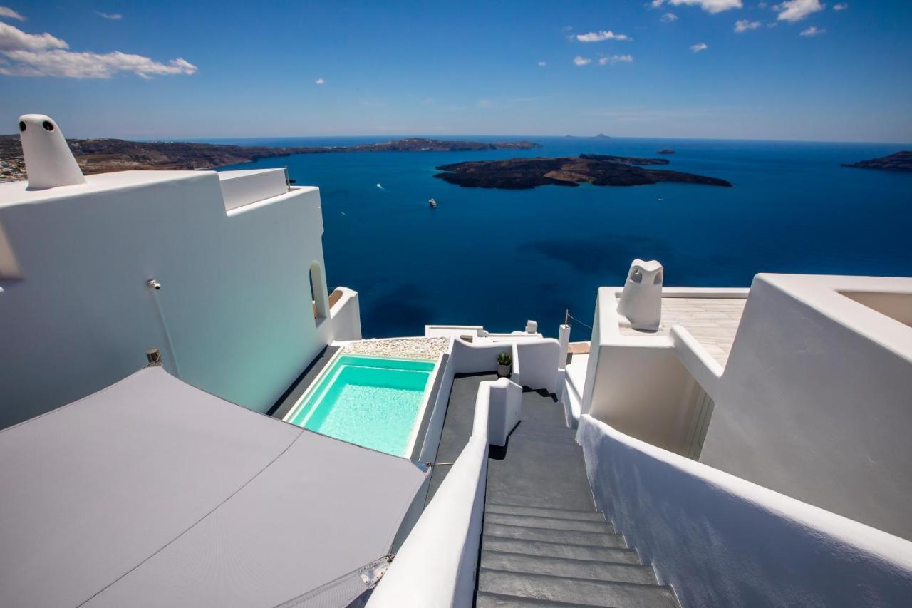 이메로비글리 Santorini Delux (Adults Only) 빌라 외부 사진
